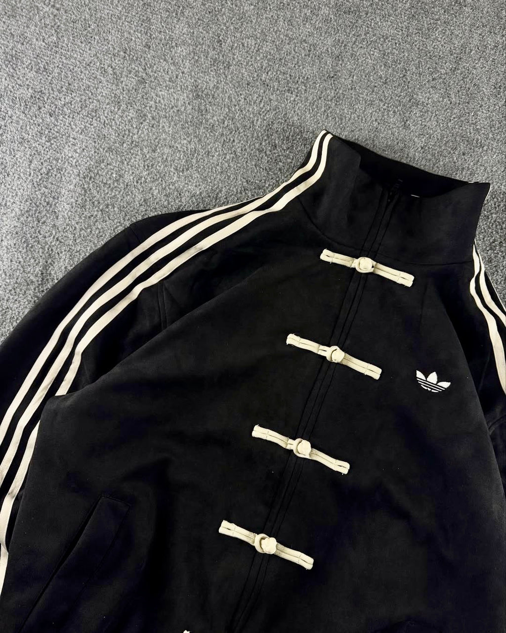 Black Adidas Chines New Year Knot Jacket - (Unisex)