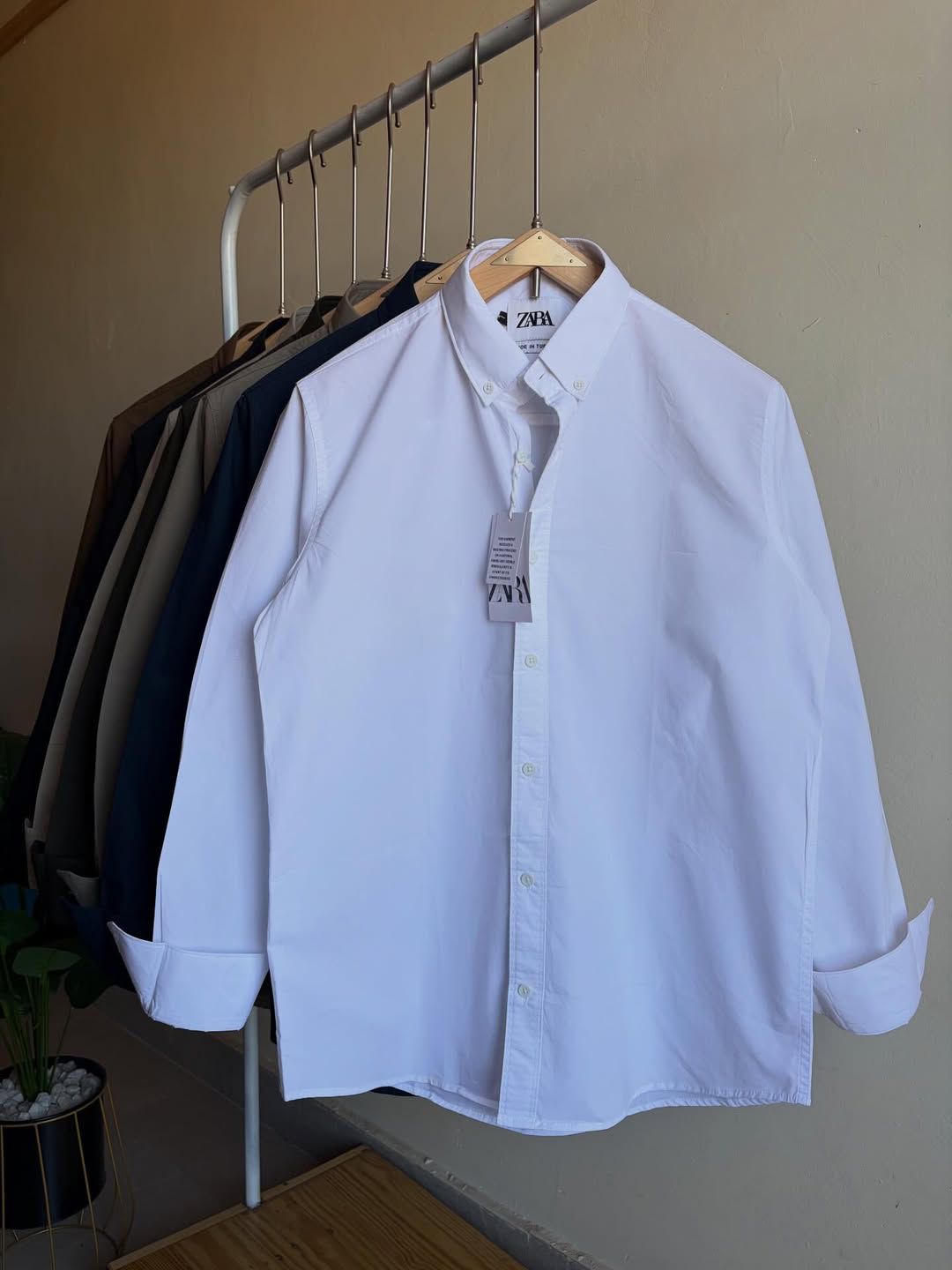 Premium Linen Cotton Shirt – Classic White